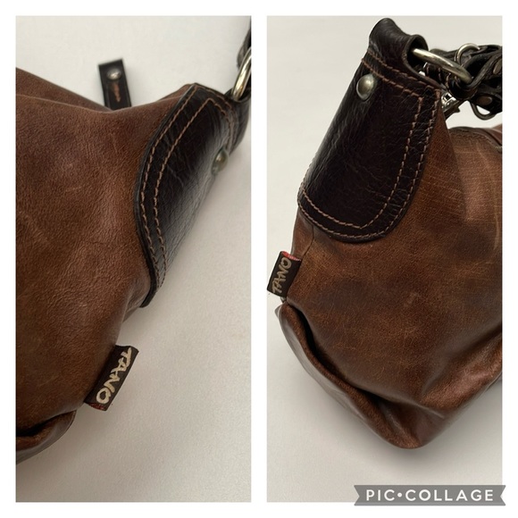 Tano Brown Leather Hobo - Picture 6 of 16